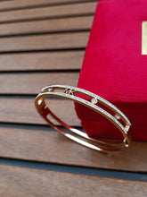 Load image into Gallery viewer, Gemzlane Antitarnish Designer  openable Bracelet