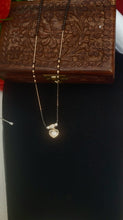 Load image into Gallery viewer, Heart Mangalsutra pendant Necklace
