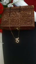 Load image into Gallery viewer, Heart Mangalsutra Necklace
