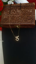 Load image into Gallery viewer, Heart Mangalsutra Necklace