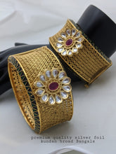 Load image into Gallery viewer, Gemzlane pair of openable Bangle