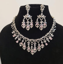 Load image into Gallery viewer, Mahi Pink diamond Necklace set