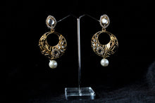 Load image into Gallery viewer, Gemzlane coloured stone fashion earrings for women and girls - Earrings