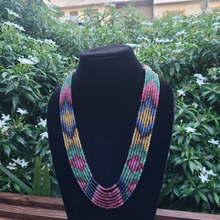 Load image into Gallery viewer, Ruby Multi Sapphire Necklace
