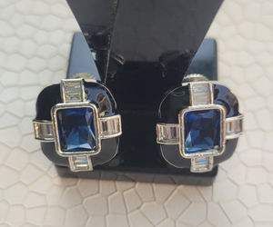 Enamel Studs Earrings