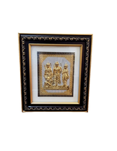 Load image into Gallery viewer, Ram Darbar Photo Frame for Wall Hanging  /22ct Gold Foiled