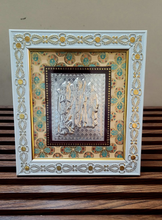 Load image into Gallery viewer, Ram Darbar Photo Frame for Pooja Room  /925 Silver Foiled