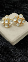 Load image into Gallery viewer, Anishaa Polki diamond Studs Earrings