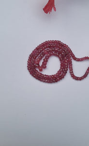 Precious Ruby single line Necklace