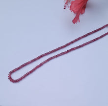 Load image into Gallery viewer, Precious Ruby single line Necklace