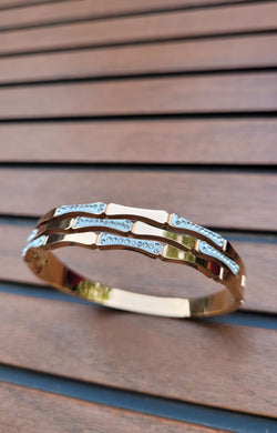Gemzlane Antitarnish Designer  openable Bracelet