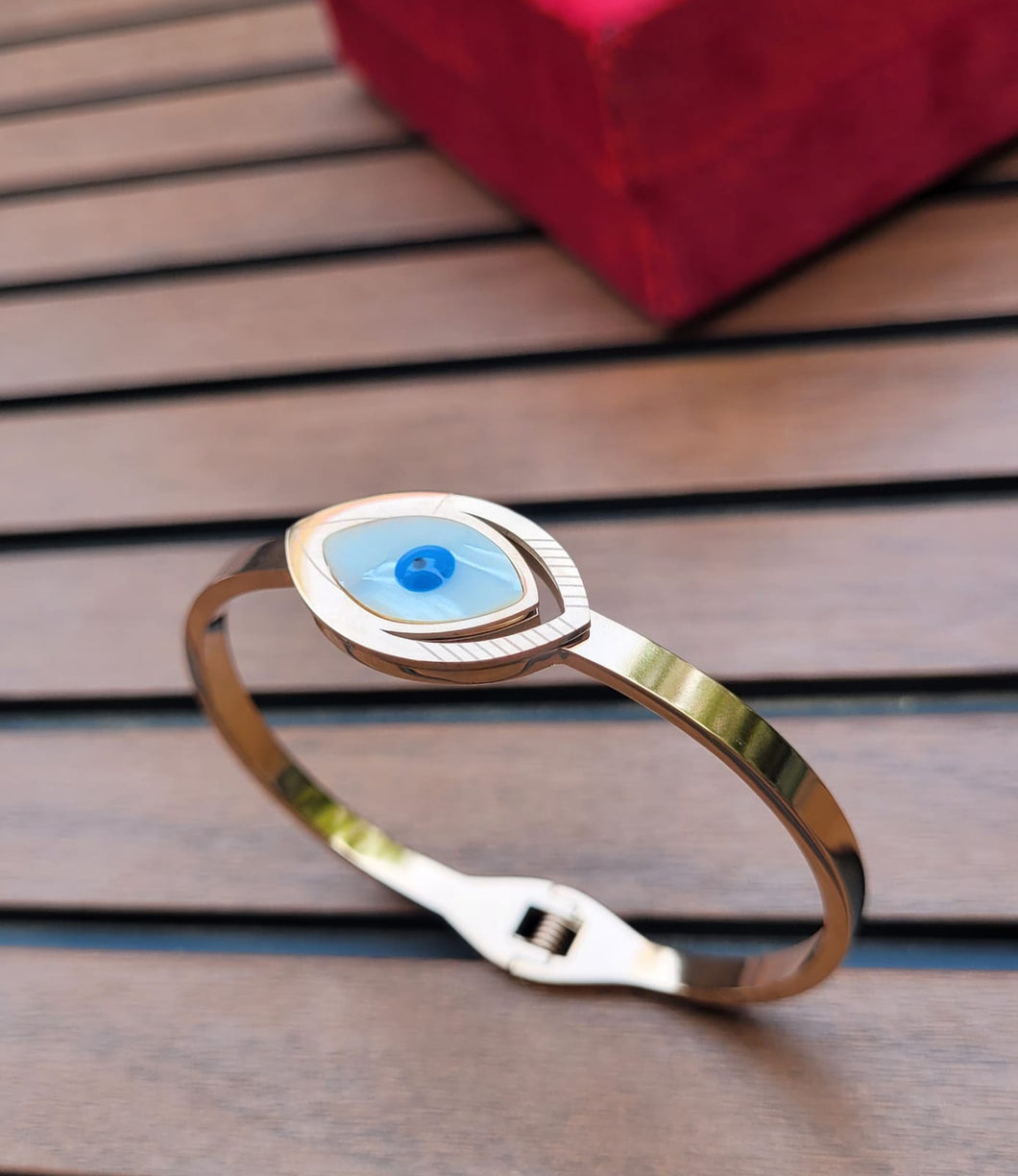 Gemzlane Antitarnish Evileye openable Bracelet