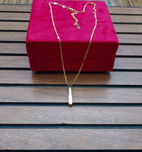 Gemzlane  Anti tarnish Chain Pendant  Necklace