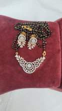 Load image into Gallery viewer, Geetika Long Mangalsutra Pendant necklace set