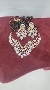 Gayatri  Long Mangalsutra necklace set