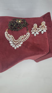 Gayatri  Long Mangalsutra necklace set