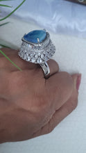Load image into Gallery viewer, Turquoise Cocktail Ring