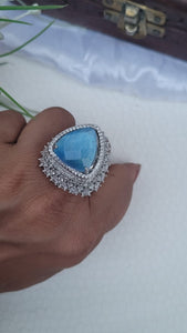 Turquoise Cocktail Ring