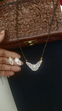 Load image into Gallery viewer, Geetika Long Mangalsutra necklace set