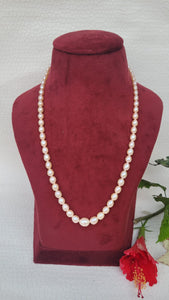 Peach Pearls necklace