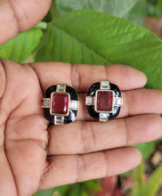 Load image into Gallery viewer, Enamel Studs Earrings