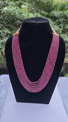 Natural Ruby gemstone Necklace
