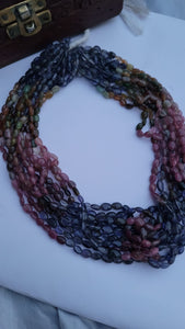 Precious Multisapphire Maniya Necklace