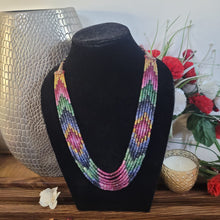 Load image into Gallery viewer, Precious Multi gemstones 7strands Necklace