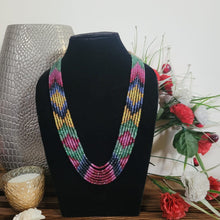 Load image into Gallery viewer, Ruby Multi Sapphire Necklace