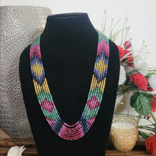 Load image into Gallery viewer, Precious Multi gemstones 7strands Necklace