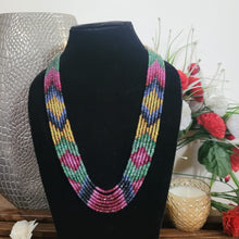 Load image into Gallery viewer, Precious Multi gemstones 7strands Necklace