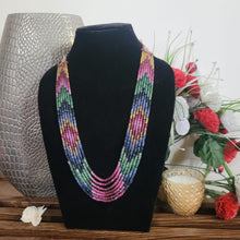 Load image into Gallery viewer, Precious Multi gemstones 7strands Necklace