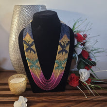 Load image into Gallery viewer, Precious Multi gemstones 13 strands Necklace with certificate