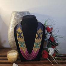 Load image into Gallery viewer, Precious Multi gemstones 13 strands Necklace with certificate