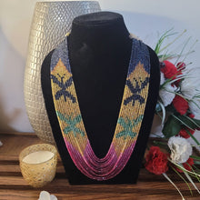 Load image into Gallery viewer, Precious Multi gemstones 13 strands Necklace with certificate