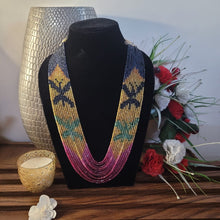 Load image into Gallery viewer, Precious Multi gemstones 13 strands Necklace with certificate