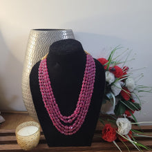 Load image into Gallery viewer, Natural Ruby maniya  ovals precious Necklace