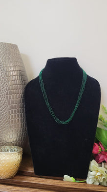 Green Beaded Necklace