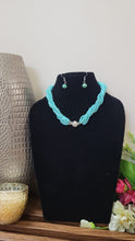 Load image into Gallery viewer, Turquoise Beaded Necklace for girls