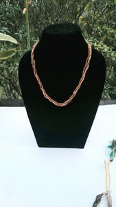 Hessonite Gemstone Necklace