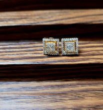 Load image into Gallery viewer, Square Studs Earrings