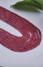 Load image into Gallery viewer, Precious Pink Ruby Multiline 7 layered necklace