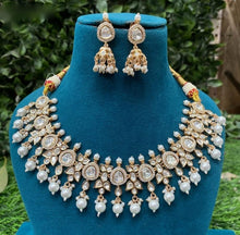 Load image into Gallery viewer, Akansha Polki diamond Necklace set