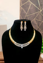 Load image into Gallery viewer, Hasli Zirconia Diamond Necklace set