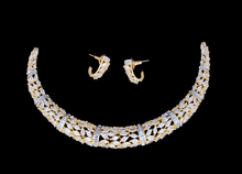Load image into Gallery viewer, Hasli white Diamond Necklace set
