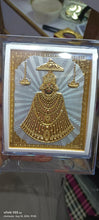 Load image into Gallery viewer, Khatu Shyam ji Photo Frame for Pooja Room  /22ct Gold Foiled