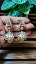 Load image into Gallery viewer, Jhanvi Diamond jhumki Earrings