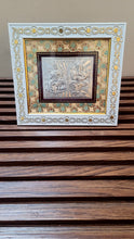 Load image into Gallery viewer, Laxmi Ganesh ji Photo Frame for Pooja Room  /Pure 925 Silver Foiled
