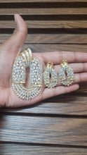 Load image into Gallery viewer, Celeste cz Pendant Necklace Set