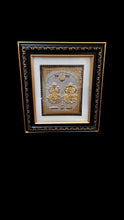 Load image into Gallery viewer, Laxmi Ganesh ji Photo Frame for Wall Hanging  /22ct Gold Foiled